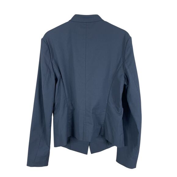 Tommy John The Go Anywhere Collection Blazer Minimalist Career Blue Women's Med - Picture 8 of 13